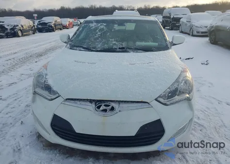 2013 Hyundai Veloster Base W/Gray z USA, uszkodzony, nr VIN KMHTC6ADXDU116759